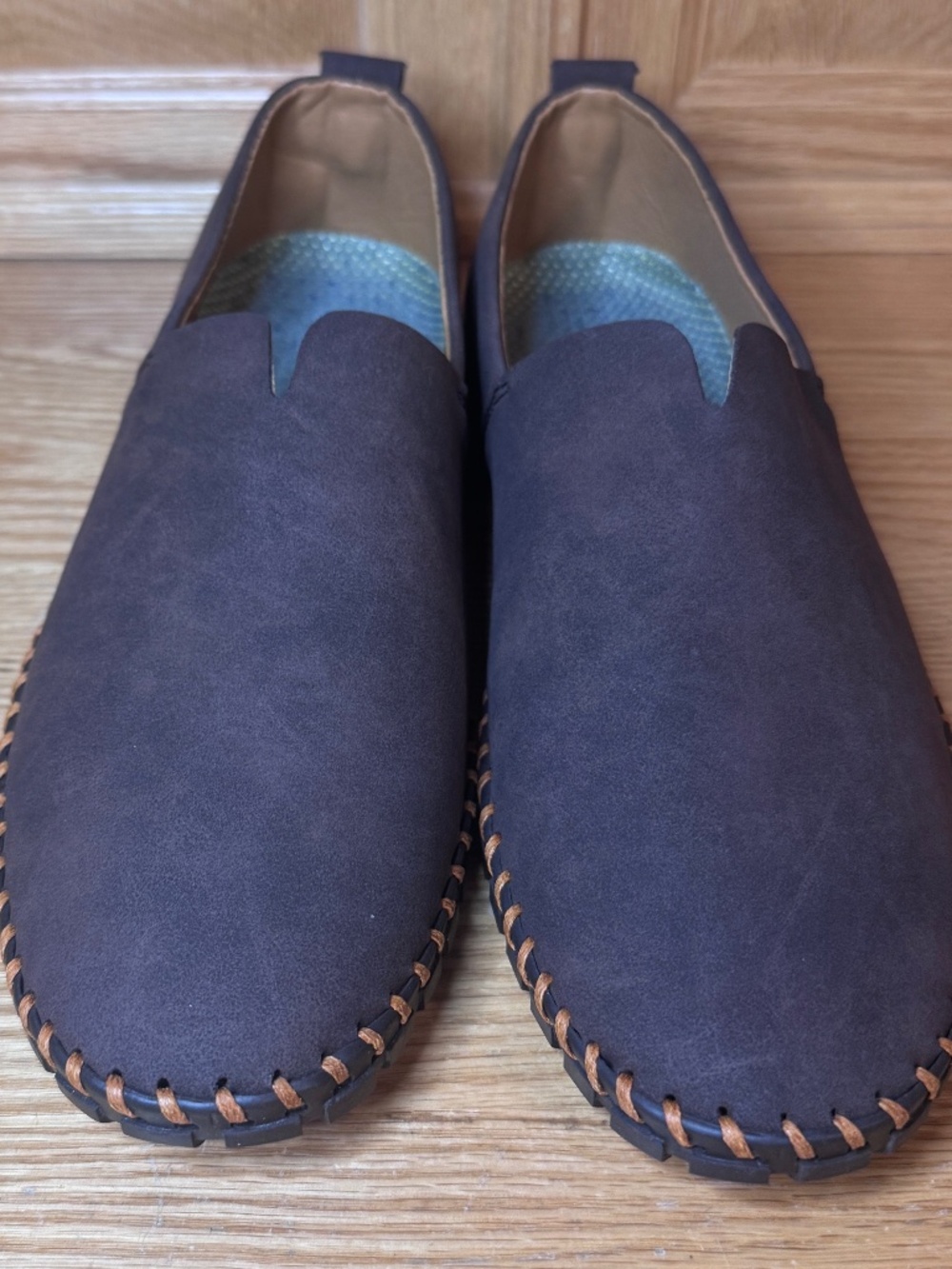 New Women's Sz. 8 1/2 Eur 39 UK 6.5 Brown Moccasin Shoes Classic Comfort